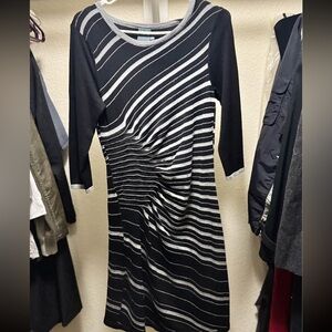 Striped Sweater Dress